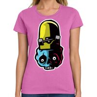 Ladies Heavy Cotton 100% Cotton T Shirt Thumbnail