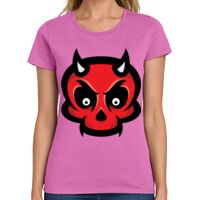 Ladies Heavy Cotton 100% Cotton T Shirt Thumbnail