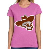 Ladies Heavy Cotton 100% Cotton T Shirt Thumbnail