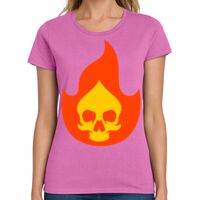 Ladies Heavy Cotton 100% Cotton T Shirt Thumbnail