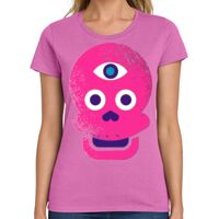 Ladies Heavy Cotton 100% Cotton T Shirt Thumbnail