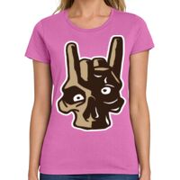 Ladies Heavy Cotton 100% Cotton T Shirt Thumbnail