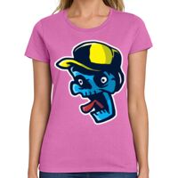 Ladies Heavy Cotton 100% Cotton T Shirt Thumbnail