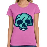 Ladies Heavy Cotton 100% Cotton T Shirt Thumbnail