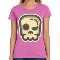 Ladies Heavy Cotton 100% Cotton T Shirt Thumbnail