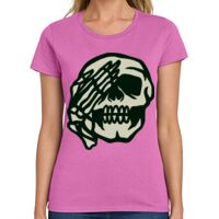Ladies Heavy Cotton 100% Cotton T Shirt Thumbnail