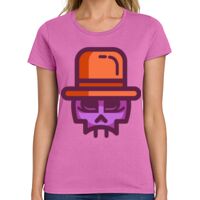 Ladies Heavy Cotton 100% Cotton T Shirt Thumbnail