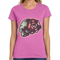 Ladies Heavy Cotton 100% Cotton T Shirt Thumbnail