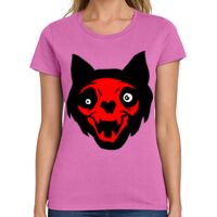 Ladies Heavy Cotton 100% Cotton T Shirt Thumbnail