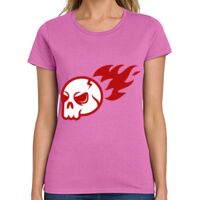 Ladies Heavy Cotton 100% Cotton T Shirt Thumbnail