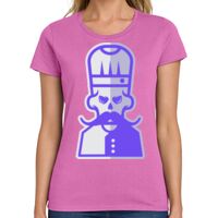 Ladies Heavy Cotton 100% Cotton T Shirt Thumbnail