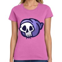 Ladies Heavy Cotton 100% Cotton T Shirt Thumbnail