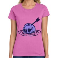 Ladies Heavy Cotton 100% Cotton T Shirt Thumbnail