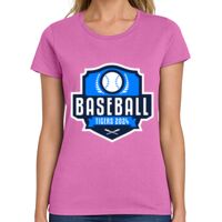 Ladies Heavy Cotton 100% Cotton T Shirt Thumbnail