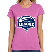 Ladies Heavy Cotton 100% Cotton T Shirt Thumbnail