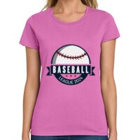 Ladies Heavy Cotton 100% Cotton T Shirt Thumbnail