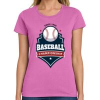 Ladies Heavy Cotton 100% Cotton T Shirt Thumbnail