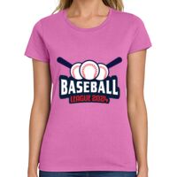 Ladies Heavy Cotton 100% Cotton T Shirt Thumbnail