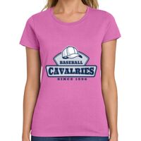 Ladies Heavy Cotton 100% Cotton T Shirt Thumbnail