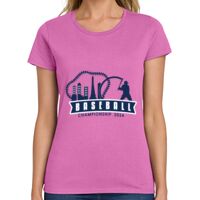 Ladies Heavy Cotton 100% Cotton T Shirt Thumbnail