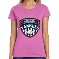 Ladies Heavy Cotton 100% Cotton T Shirt Thumbnail