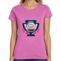 Ladies Heavy Cotton 100% Cotton T Shirt Thumbnail