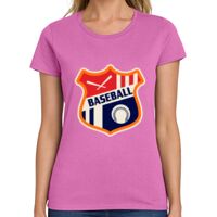 Ladies Heavy Cotton 100% Cotton T Shirt Thumbnail