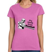 Ladies Heavy Cotton 100% Cotton T Shirt Thumbnail