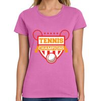 Ladies Heavy Cotton 100% Cotton T Shirt Thumbnail