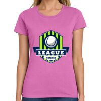Ladies Heavy Cotton 100% Cotton T Shirt Thumbnail