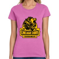 Ladies Heavy Cotton 100% Cotton T Shirt Thumbnail