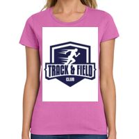 Ladies Heavy Cotton 100% Cotton T Shirt Thumbnail