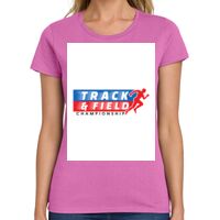 Ladies Heavy Cotton 100% Cotton T Shirt Thumbnail