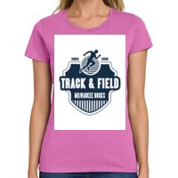 Ladies Heavy Cotton 100% Cotton T Shirt Thumbnail