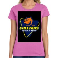 Ladies Heavy Cotton 100% Cotton T Shirt Thumbnail