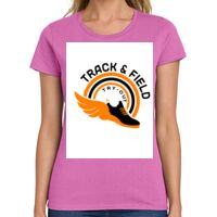 Ladies Heavy Cotton 100% Cotton T Shirt Thumbnail