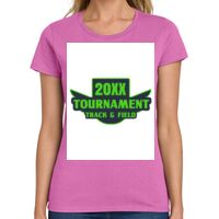 Ladies Heavy Cotton 100% Cotton T Shirt Thumbnail