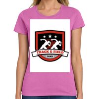 Ladies Heavy Cotton 100% Cotton T Shirt Thumbnail