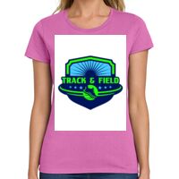 Ladies Heavy Cotton 100% Cotton T Shirt Thumbnail
