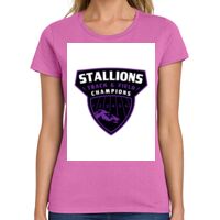 Ladies Heavy Cotton 100% Cotton T Shirt Thumbnail