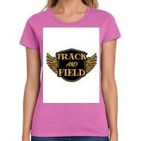 Ladies Heavy Cotton 100% Cotton T Shirt Thumbnail