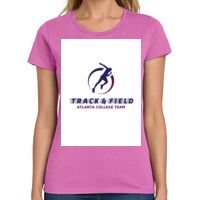 Ladies Heavy Cotton 100% Cotton T Shirt Thumbnail