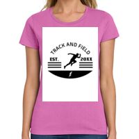 Ladies Heavy Cotton 100% Cotton T Shirt Thumbnail