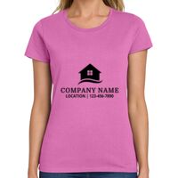 Ladies Heavy Cotton 100% Cotton T Shirt Thumbnail