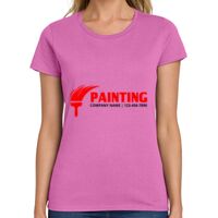 Ladies Heavy Cotton 100% Cotton T Shirt Thumbnail