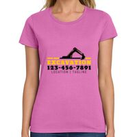 Ladies Heavy Cotton 100% Cotton T Shirt Thumbnail