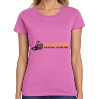 Ladies Heavy Cotton 100% Cotton T Shirt Thumbnail