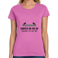 Ladies Heavy Cotton 100% Cotton T Shirt Thumbnail