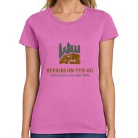 Ladies Heavy Cotton 100% Cotton T Shirt Thumbnail
