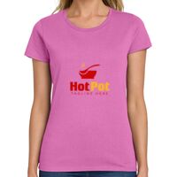 Ladies Heavy Cotton 100% Cotton T Shirt Thumbnail